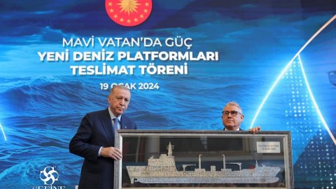 Türkiyə donanmasının yeni insansız gəmisi - FOTO