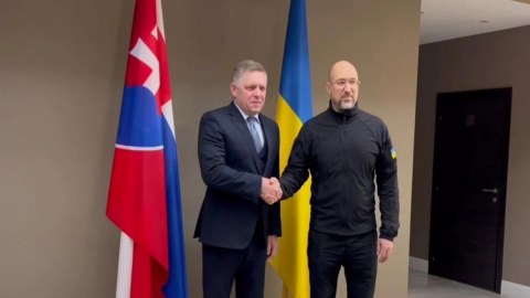 Slovakiyanın Baş naziri Ukraynada səfərdədir