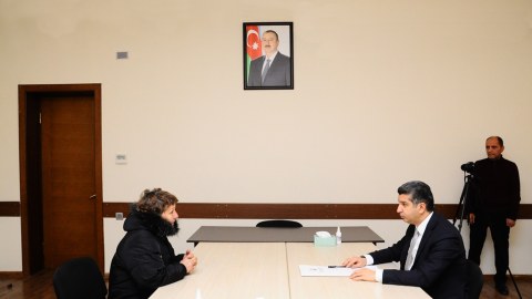 Naftalanda növbəti vətəndaş qəbulu keçirilib - FOTO