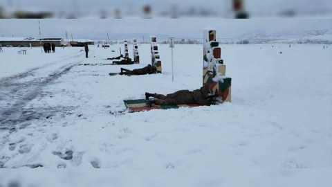 Naxçıvanda təlim-atış çalışmaları - FOTO