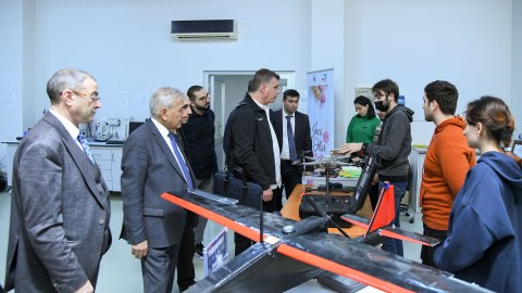 BMU ilə İRİA arasında əməkdaşlıq imkanları müzakirə olundu - FOTO