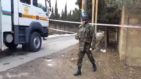 Abşeronda sursat aşkarlandı - FOTO