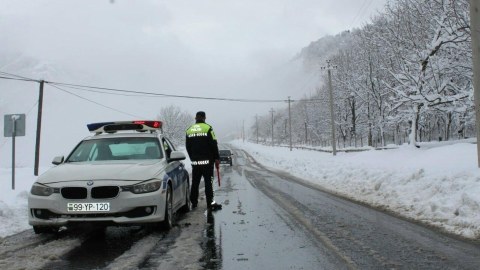 Hava şəraiti ilə bağlı sürücülərə xəbərdarlıq