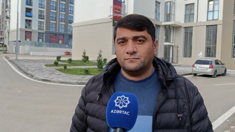 Füzulidə səs verməyə hazırlaşan seçici olmaq şərəfdir