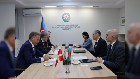 Nazir Danimarka Krallığının Azərbaycandakı səfiri ilə görüşdü