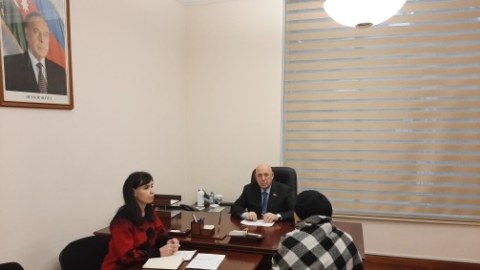 Əhliman Əmiraslanov Milli Məclisdə vətəndaşları qəbul edib - FOTOLAR