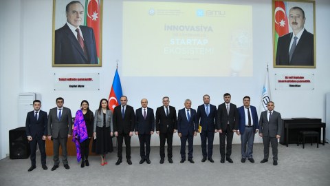 BMU-da yeni dərs vəsaitinin təqdimatı oldu - FOTO