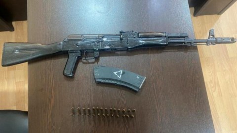 Sumqayıt sakinində avtomat AŞKARLANDI