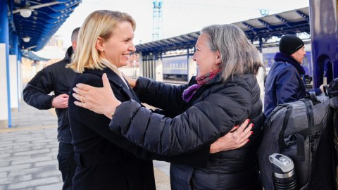 Blinkenin müavini Kiyevə getdi - FOTO