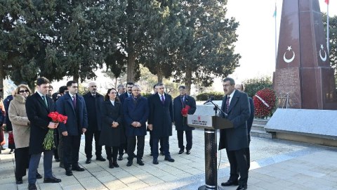 Türkiyənin milli təhsil naziri Azərbaycandadır