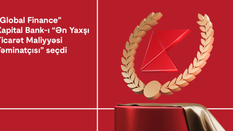 “Global Finance” Kapital Bank-ı mükafatlandırdı