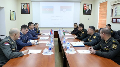Azərbaycan və Serbiya arasənda hərbi əməkdaşlıq planı İMZALANDI