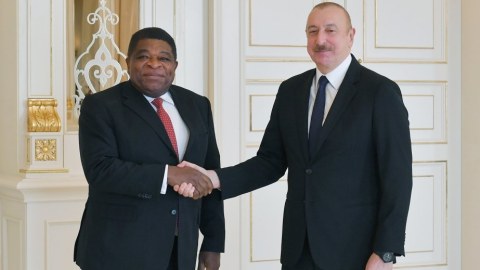 İlham Əliyev Baş katibi qəbul etdi