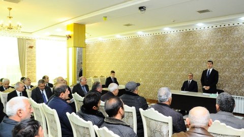 Naftalanda növbəti səyyar qəbul keçirildi