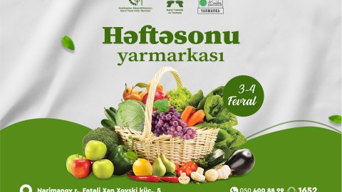 Həftəsonu “Kənddən Şəhərə” yarmarkası keçiriləcək