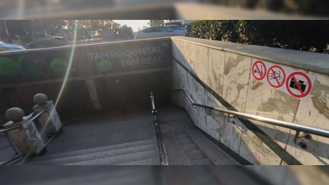 Narazılığa səbəb olan bu nişanlar SÖKÜLDÜ