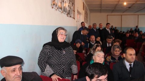Goranboyun Qaradağlı kəndində səyyar qəbul keçirildi - FOTO