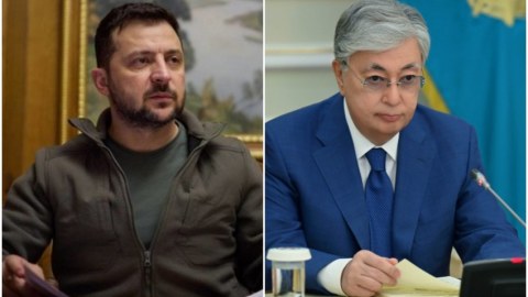 Zelenski Tokayevlə sülhdən danışdı