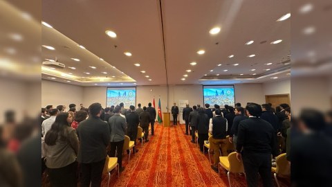 Diaspor Gəncləri İlham Əliyevin namizədliyini dəstəklədi