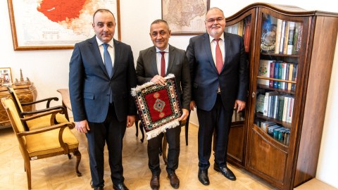 Komitə sədrinin müavini dövlət katibi ilə görüşüb