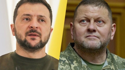 Zelenski Zalujnının işdən azad edilməsi barədə DANIŞDI