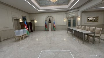Türkiyədəki səfirliyimizdə seçki məntəqələri yaradıldı - FOTO