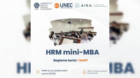 UNEC MBA təlimlərinə start verir