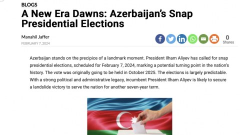 Prezident seçkiləri beynəlxalq mətbuatın diqqət mərkəzində