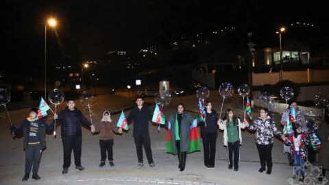 Laçında qələbə coşğusu - FOTO