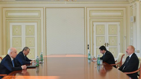 Lebedev Prezidentin qəbulunda