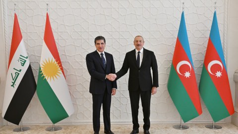 Neçirvan Bərzani Azərbaycan Prezidentinə zəng etdi 