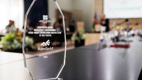 “AzerGold” təltif edildi - FOTO