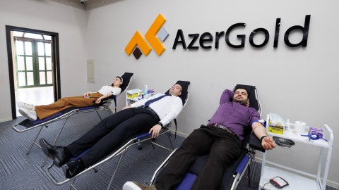 “AzerGold” növbəti qanvermə aksiyası keçirdi - FOTO