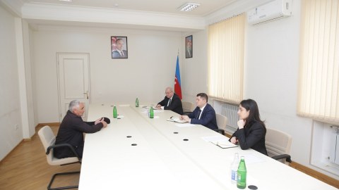 İlham Süleymanov Xaçmazda vətəndaşları qəbul edib - FOTO