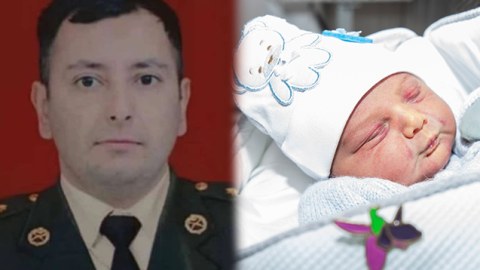 Şəhidin 5-ci övladı doğuldu - FOTO