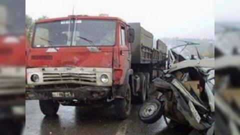 Yük maşınlarının iştirakı ilə 127 yol qəzası baş verib