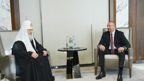 Kirill İlham Əliyevi təbrik edib