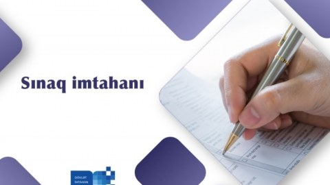 DİM-dən sınaq imtahanı ilə bağlı MÜRACİƏT