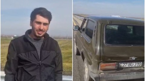 Maşınını əksinə sürən şəxs saxlanıldı