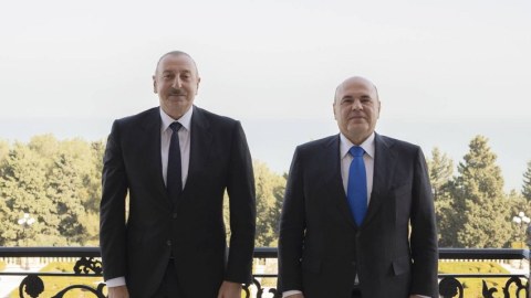 Mişustin də İlham Əliyevi təbrik etdi