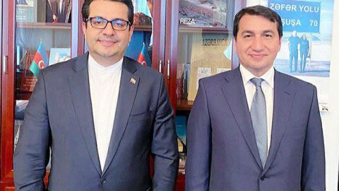 Azərbaycanla İran arasında münasibətlər müzakirə olundu