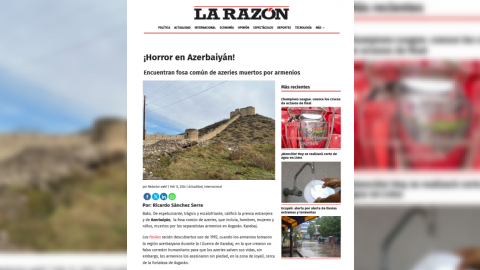 Peru mətbuatı erməni cinayətlərindən yazdı