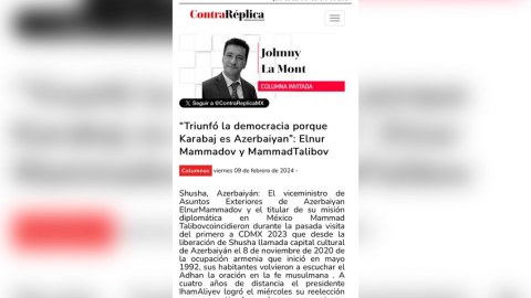 Azərbaycan seçkiləri Meksika mətbuatında