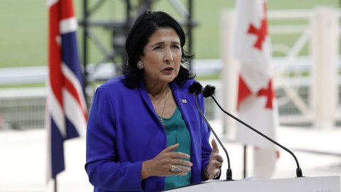 Gürcüstan prezidenti ötən il səfərlərə dövlət yox, şəxsi vəsaitini xərcləyib