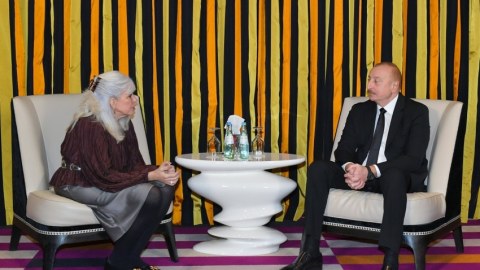Prezidentdən Almaniyada daha bir GÖRÜŞ