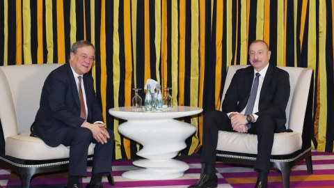 İlham Əliyev Münxendə daha bir görüş keçirdi