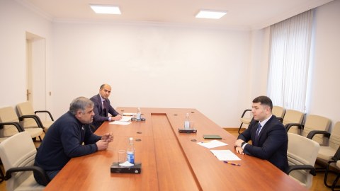 Agentlik sədri Hacıqabulda vətəndaşları qəbul edib