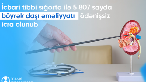 Böyrək daşlarının xaric edilməsi icbari tibbi sığortaya daxildir