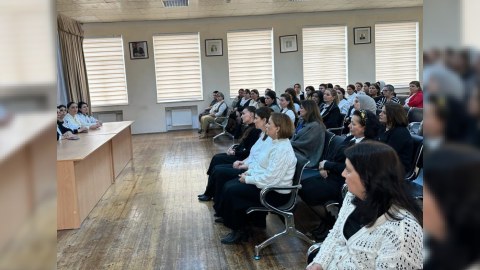 Mehriban Vəliyeva qalmaqallı məktəbə getdi - Tapşırıqlar verdi