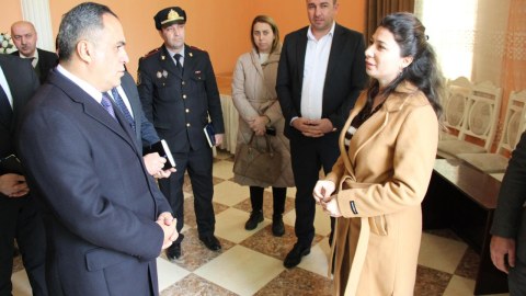 Goranboyun Muzdurlar kəndində səyyar qəbul keçirildi